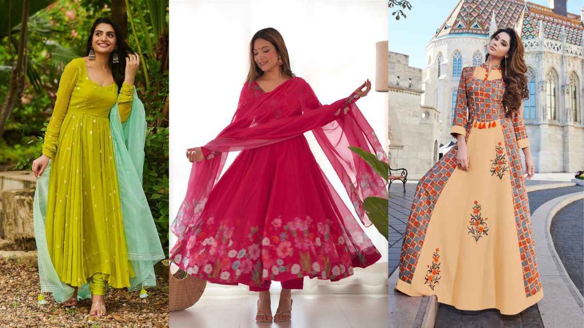 Lightweight Anarkali Style Kurtis