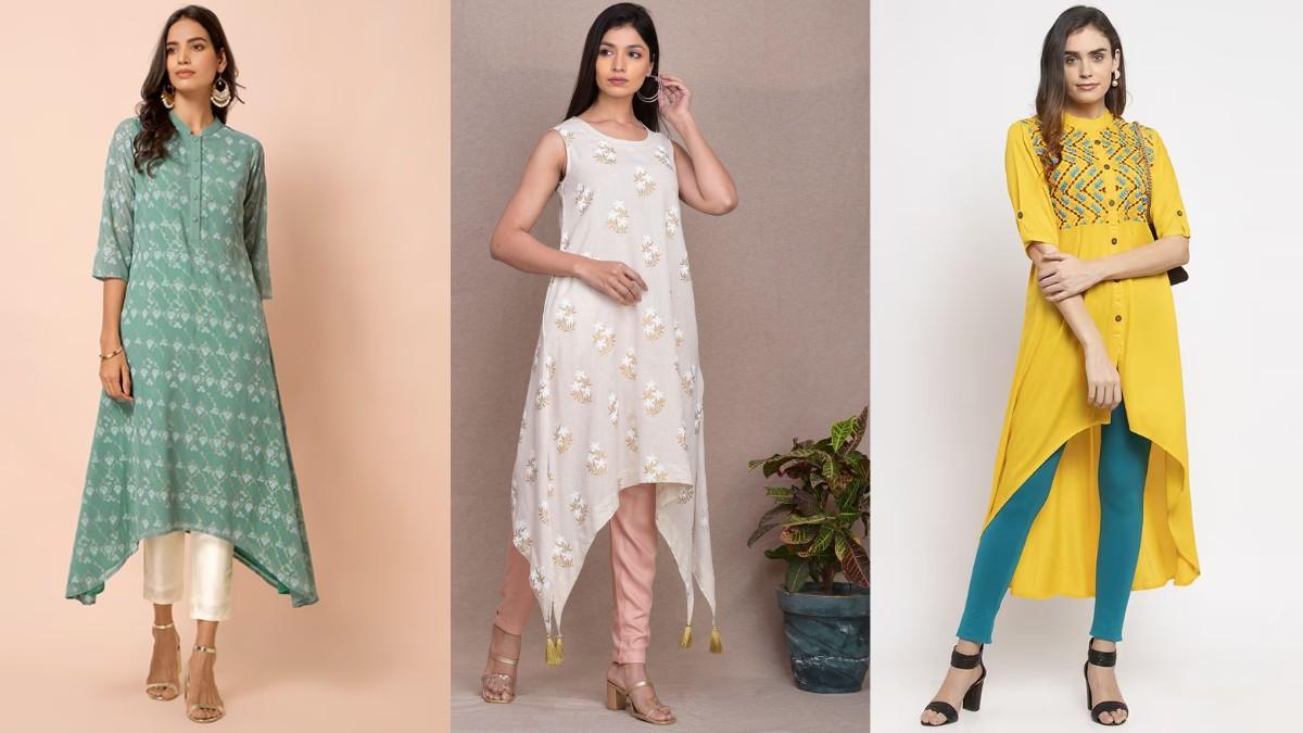 High-Low Hem Kurtis